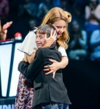 Тина Кароль и Ромчик Сасанчин на шоу Голос.Дети-2