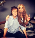 Леди Гага начала сотрудничать с Полом Маккартни