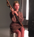 Кристина Асмус в фильме о войне