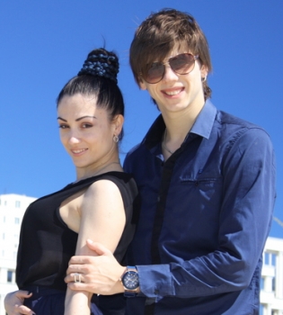 Александр Лещенко и его жена Лина Верес