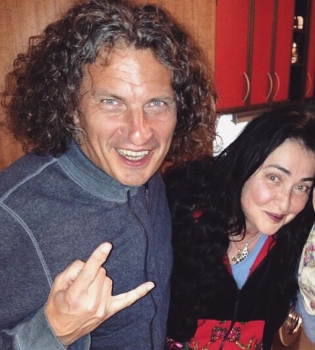 Лолита Милявская ездила во Львов на похороны Кузмы Скрябина