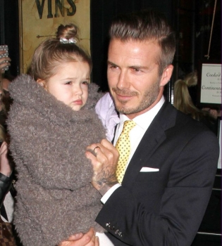 Дэвид Бекхэм показал повзрослевшую красавицу-дочь