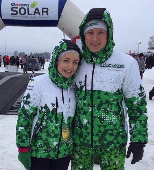 Наташа Гордиенко улетела к мужу в Швецию
