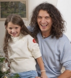 Кузьма Скрябин с дочерью Барбарой: эксклюзивная семейная фотосессия дя Viva!