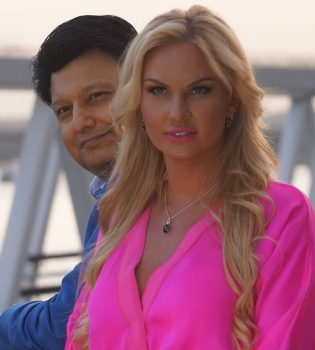 Камалия и ее муж Мохаммад Захур