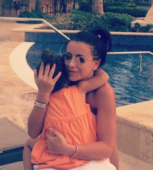 Ани Лорак и ее дочь София