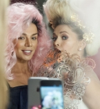 Вера Брежнева и Анна Седокова в проекте Атмосфера Марко Вовчок