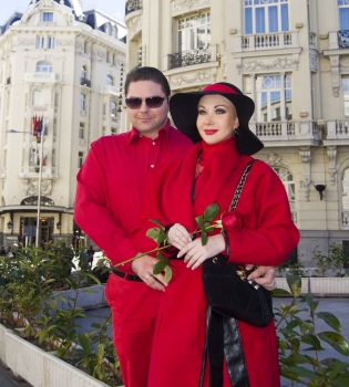 Катя Бужинская и ее муж Дмитрий