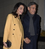 Вновь вместе: Джордж и Амаль Клуни сходили на романтический ужин