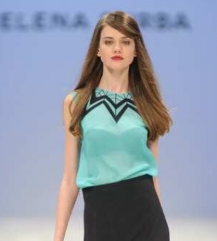 ELENA BURBA. Коллекция осень-зима 2016/15 на Ukrainian Fashion Week
