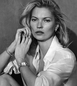 Загадочная и прекрасная Кейт Мосс снялась в рекламе ювелирного бренда