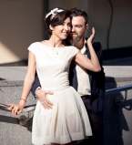 Анна Завальская и ее муж Дмитрий Саратский