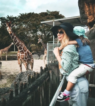 Светлана Лобода и ее дочь Евангелина