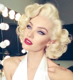 Супермодель Кэндис Свейнпол примерила образ Мэрилин Монро