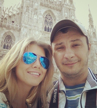 Дмитрий Танкович и его жена Ольга Рыбка