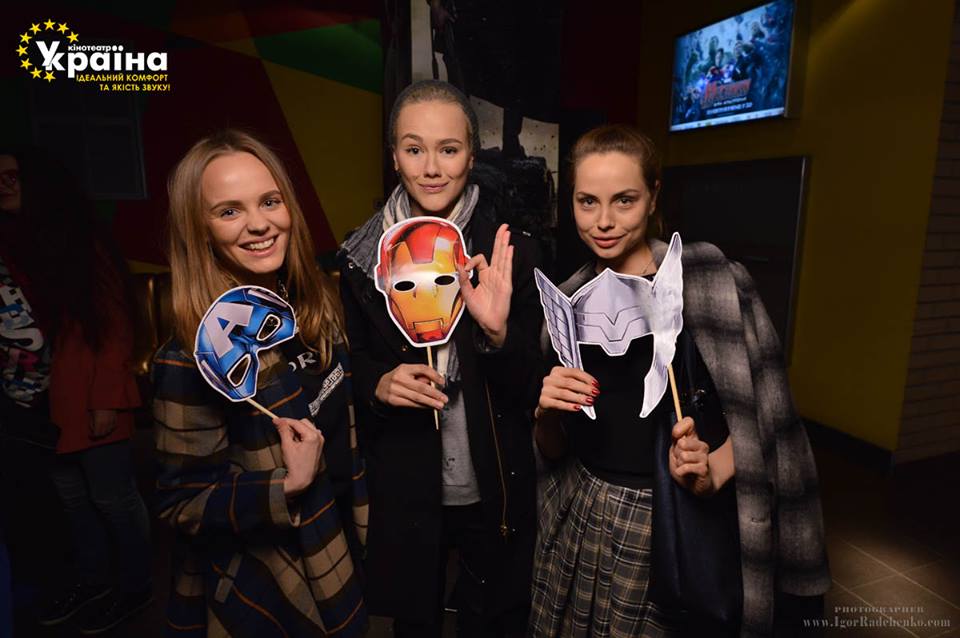 Украинские звезды посетили премьеру Мстители: Эра Альтрона
