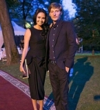 Павел Воля и его жена Ляйсан Утяшева