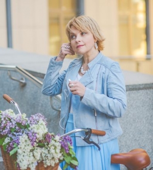 Мария Бурмака на велосипеде из Киева попала в Бельгию