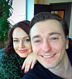 Сергей Безруков и его жена Ирина