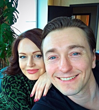 Сергей Безруков и его жена Ирина