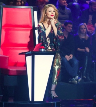 Тина Кароль на шоу Голос країни