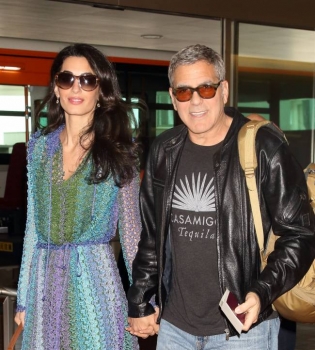 Восточная романтика: Джордж и Амаль Клуни прилетели в Японию