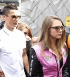 Криштиану Роналду и Кара Делевинь появились вместе на гонке &quot;Формулы-1&quot;