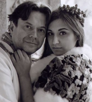 Остап Ступка и его жена Дарья