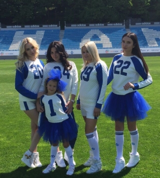 жены футболистов Динамо