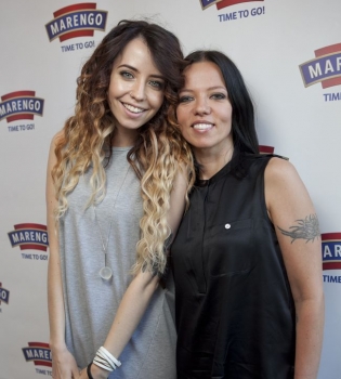 Надежда Дорофеева и Ирина Горовая на девичнике Viva!