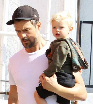 Джош Дюамель показал подросшего красавца-сына