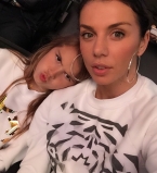 Анна Седокова и ее дочь Алина