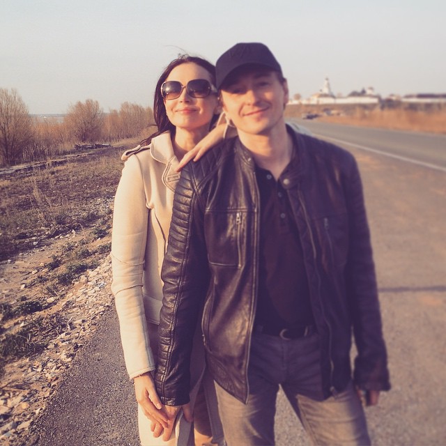 Сергей Безруков и его жена Ирина