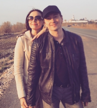 Сергей Безруков и его жена Ирина