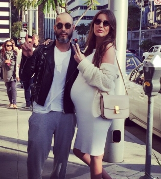 Кэти Топурия родила дочь мужу-миллионеру