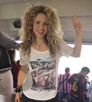 Шакира показала безупречную фигуру во время тренировки