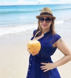 Анфиса Чехова на Сейшельских островах