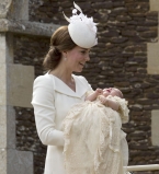 Кейт Миддлтон и принц Уильям крестили дочь