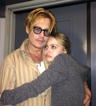 Лили-Роуз Депп - дочь Джонни Деппа и Ванесссы Паради