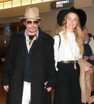 Джонни Депп и Эмбер Херд фото