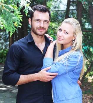 Сергей Мельник и победительница шоу Холостяк-5 Марина