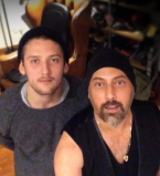 Дима Коляденко с сыном Филиппом