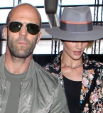 Самые стильные: Роузи Хантингтон-Уайтли и Джейсон Стэтхэм в Лос-Анджелесе