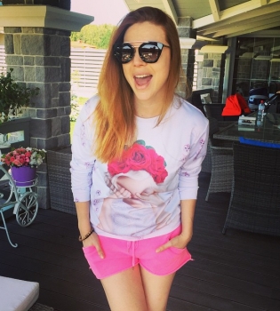 Наталья Подольская после родов