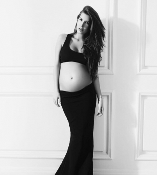 Кети Топурия беременная