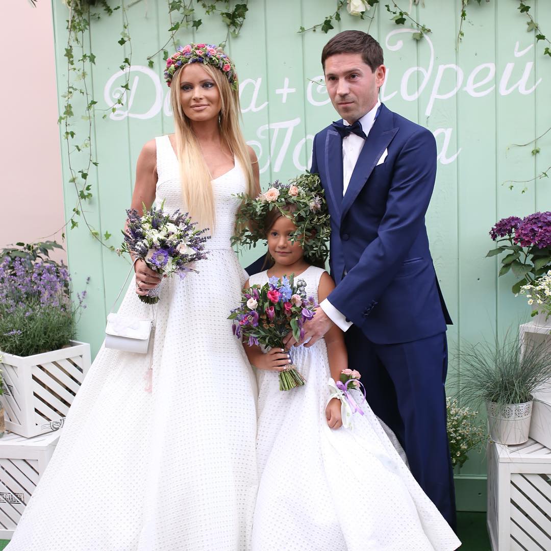 Дана Борисова вышла замуж за украинца Андрея Трощенко: фото со свадьбы