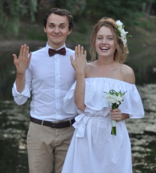 Константин Войтенко и Валентина Маринина поженились