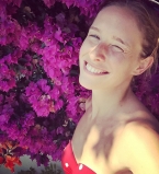 Катя Осадчая на отдыхе