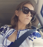 Ксения Собчак в вышиванке