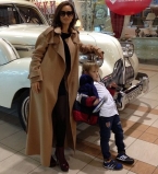 Татьяна Денисова и ее сын Лев